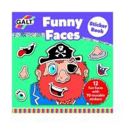 Galt Funny Faces Sticker Book 3+ Yaş