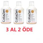 CollaZen Ahududulu Kollajen Takviye Edici Gıda 500 ml-3 AL 2 ÖDE