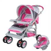 Johnson Lotus Travel Sport Puset (Pembe-Gri) - DB 205