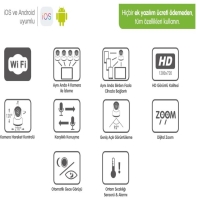 Weewell WMV911 Sphera Wi-Fi Bebek Kamerası