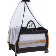 Acr Ciciko C-1000 Velar Tüllü Bebek Oyun Parkı Park Yatak Beşik 70x110 cm- Siyah 