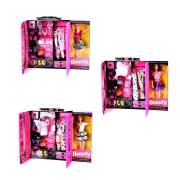 Kayyum Oyuncak Kutulu Bebekli Aksesuarlı Gardrop 3011