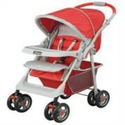 Db Johnson Çift Yönlü Puset (Gri-Kırmızı) - DB 103