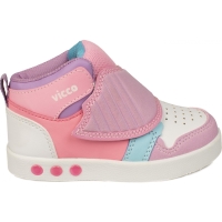 Vicco İlk Adım Işıklı Spor Ayakkabı 313.E20K.100 Pembe /20