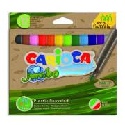 Carioca Jumbo Süper Yıkanabilir Keçeli Boya Kalemi 12li