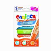 Carioca Temperello 6lı Poster Boya Kalemi Neon Renkler 