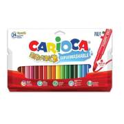 Carioca 42767 Bravo Süper Yıkanabilir Kalın Uçlu Keçeli 24lü