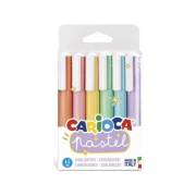 Carioca Pastel Renk İşaretleme Kalemi 6lı