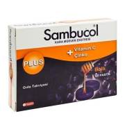 Sambucol Plus+ Kara Mürver Ekstresi 20 Pastil