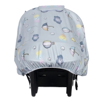 Sevi Bebe Desenli Lüks Anakucağı Yağmurluk