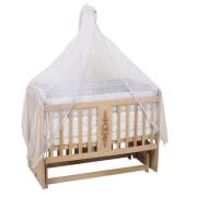 Bebetti 600DG Lapis Sallanır Beşik+Tekstil Seti Gri