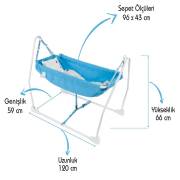 Holmen Marmaris Bebek Hamağı - Mavi
