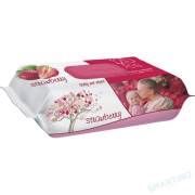 Sleepy Çilekli Islak Havlu 120li