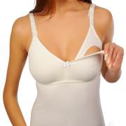 Safemom Klasik Emzirme Atleti Krem 100