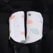 SafeMom 2li Müslin Kemer Pedi - Kuşlar