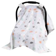 SafeMom Müslin Ana Kucağı Örtüsü - Kuşlar