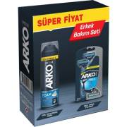 Arko Erkek Bakım Seti Cool Köpük 250 Ml+pro3 3lü