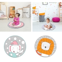 Safemom Oyun Matı 90x90 cm - Pembe Ayıcık