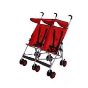 Aldeba 3030 İkiz Pratik Bebek Arabası - Kırmızı