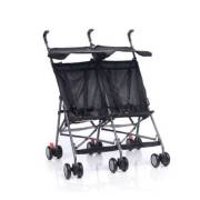 Aldeba 3030 İkiz Pratik Bebek Arabası - Siyah