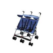 Aldeba 3030 İkiz Pratik Bebek Arabası - Mavi