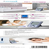 Weewell Dijital Nem ve Sıcaklık Ölçer Higro Termometre Whm150