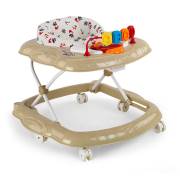 Baby2Go 2076 Budy Müzikli Yürüteç-Kahve