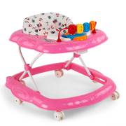Baby2Go 2076 Budy Müzikli Yürüteç-Pembe