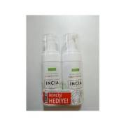 Incia Doğal İpeksi Yüz Temizleme Köpüğü 2li Paket 125ml