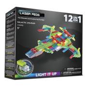 Laser Pegs-Rastplay-Pb1450B Power Block-12-1 Galactic Cruiser-Lego