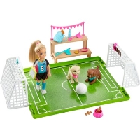 Barbie Seyahatte Futbolcu Chelsea Oyun Seti Ghk37