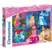 Clementoni 104 Parça Puzzle 3 Boyutlu (3D) Princess-20609