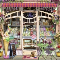 Ravensburger 1500 Parça Puzzle Ice Cream Shop