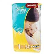 Prima Yeni Bebek Ekonomi Yenidoğan 1 Numara 50 Adet 2-5 kg