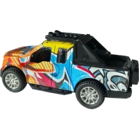 Crasshgo Grafiti 1:40 Metal Offroad Aracı Çek-Bırak