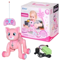 Uzaktan Kumandalı Şarjlı Oyuncak Kedi İnteraktif Foksiyonlu