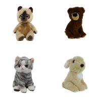 Peluş Oyuncak Hayvanlar 27 Asorti Karışık 17 Cm