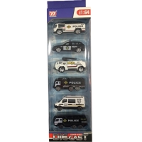 Die Cast Metal 6 lı Araba 068-37