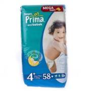 Prima Aktif Bebek Maxi Plus Jumbo Paket 4+ Numara 58 Adet 9-20 kg