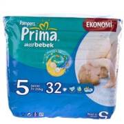 Prima Aktif Bebek Junior İkiz Paket 5 Numara 32 Adet 11-25 kg
