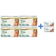 Prima Premium Care No:4 Maxi 4lü Paket 7-18 Kg 2 Adet Pampers Islak Mendil Hediyeli