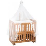 Bebetti 155 Zümrüt Tekstil+Beşik Seti Meşe