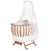 Bebetti 210 Otantik Meşe Beşik+Tekstil Seti