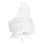 Bebetti 340 Eko Beşik+Tekstil Seti Krem