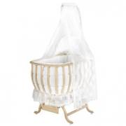 Bebetti 490 Lüks Tekstil+Beşik Seti Doğal