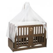 Bebetti 670 Safir Tekstil+Beşik Seti Ceviz