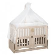 Bebetti 680 Safir Tekstil+Beşik Seti Doğal