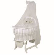 Bebetti 740K Hünkar Klasik  Beşik+Tekstil Seti Krem