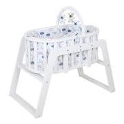 Bebetti 840M İnci Beşik Tekstil+Beşik Seti Mavi