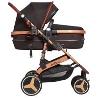 Bebetti T-1923GS Travel Sistem Bebek Arabası - Gold Siyah